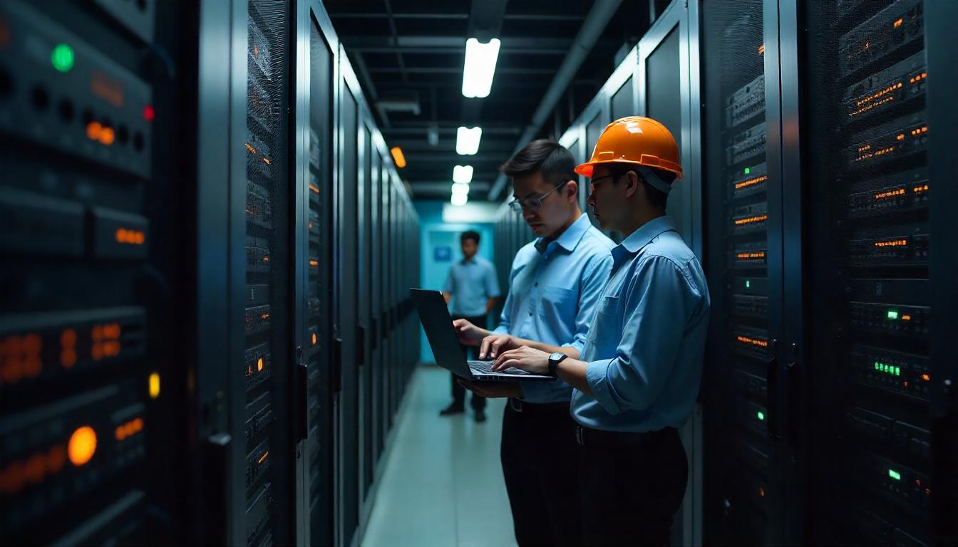Network Operations Center med 24/7 overvågning af netværk